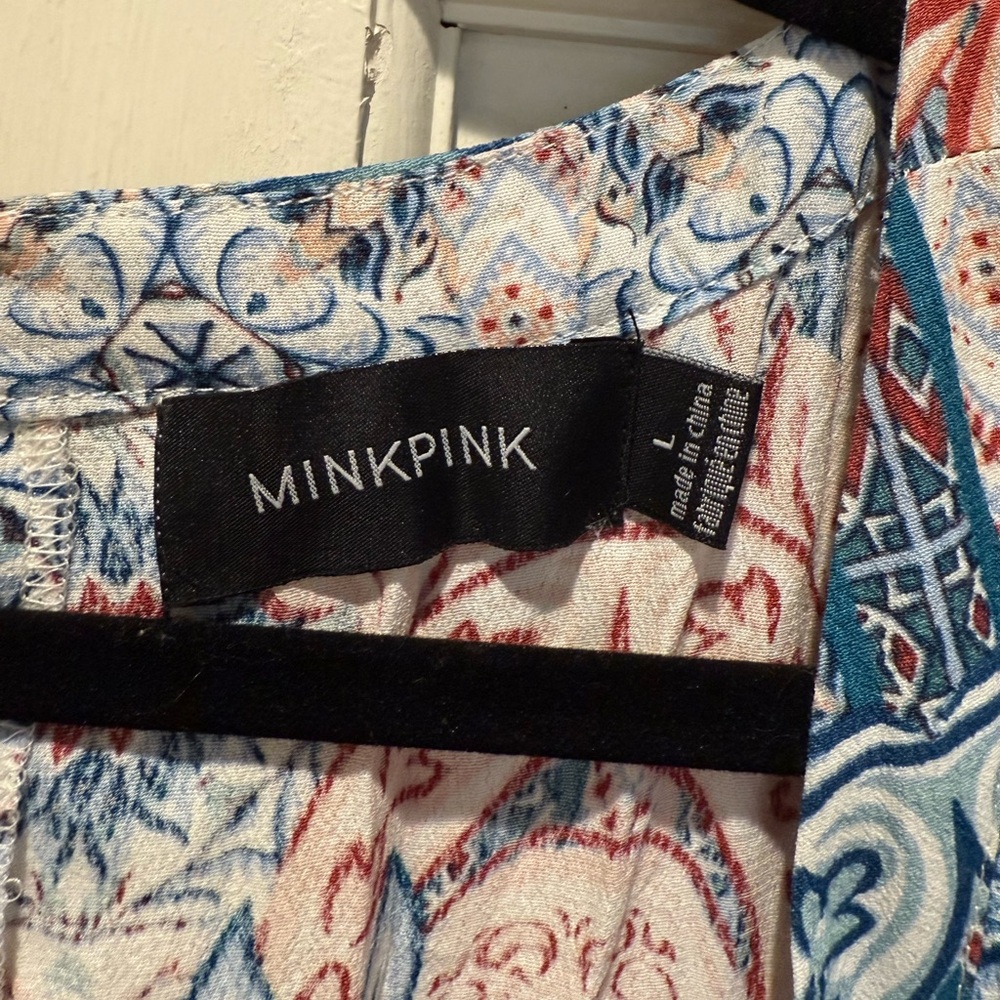 Minkpink patterned romper - image 4